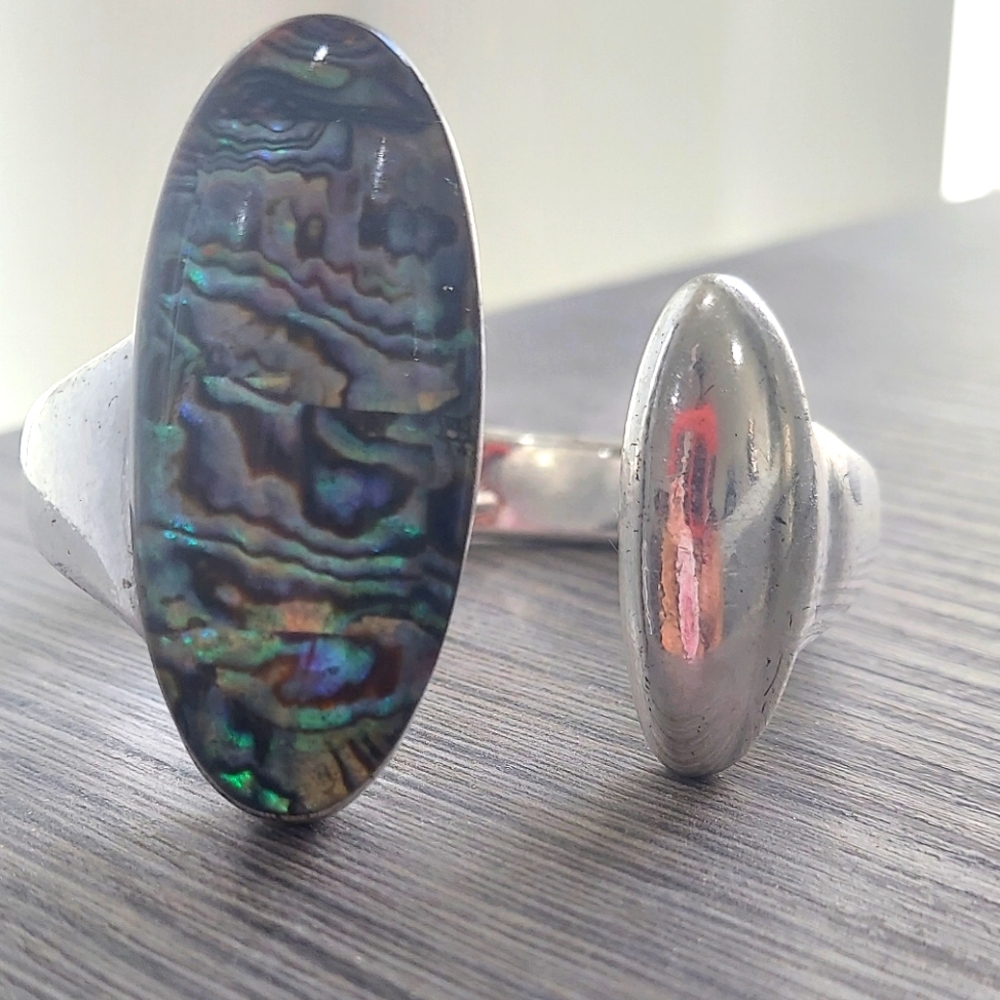 Stone and Stering Silver Bracelet
